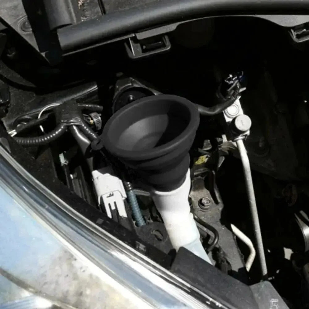 Imbuto per motore auto in silicone