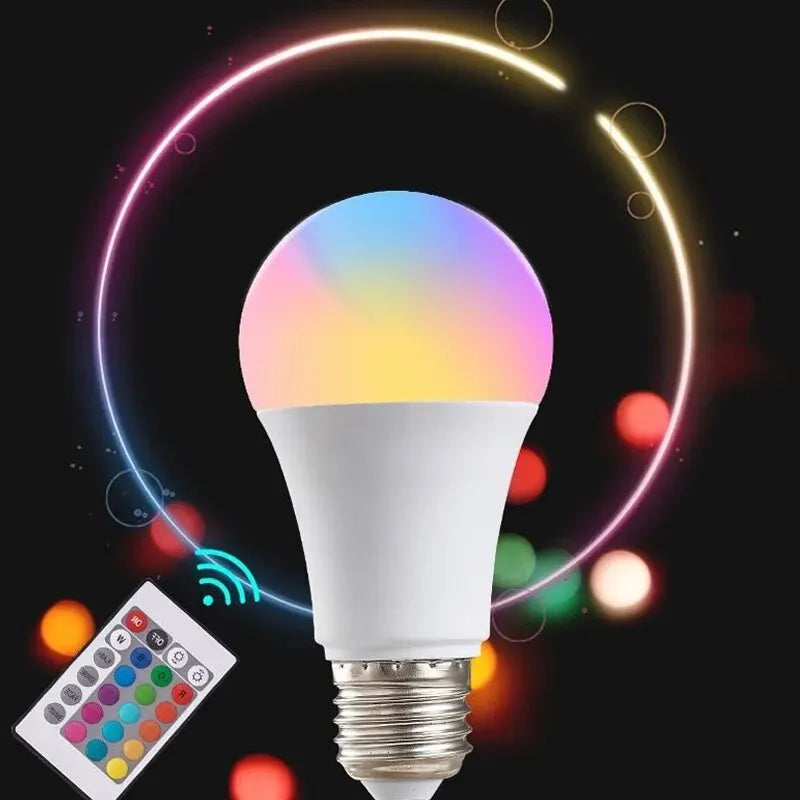 Lampadina RGB a 16 colori LED Multicolore